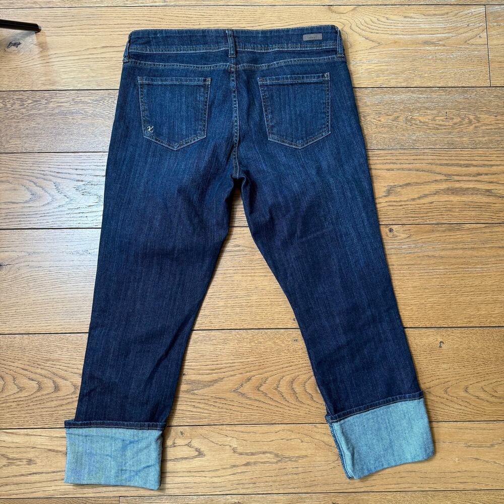 Kut from the Kloth Dark Blue Straight Leg Jeans